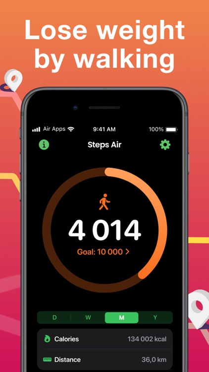 Steps Air: Step & Walk Tracker screenshot-6