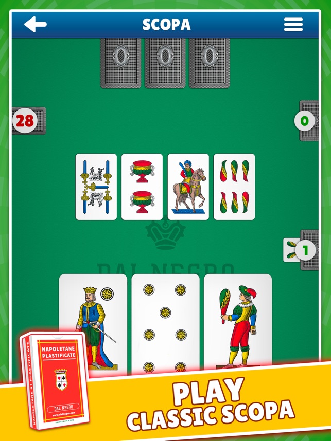Scopa Dal Negro on the App Store