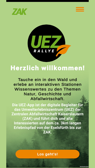 UEZ Rallye Screenshot