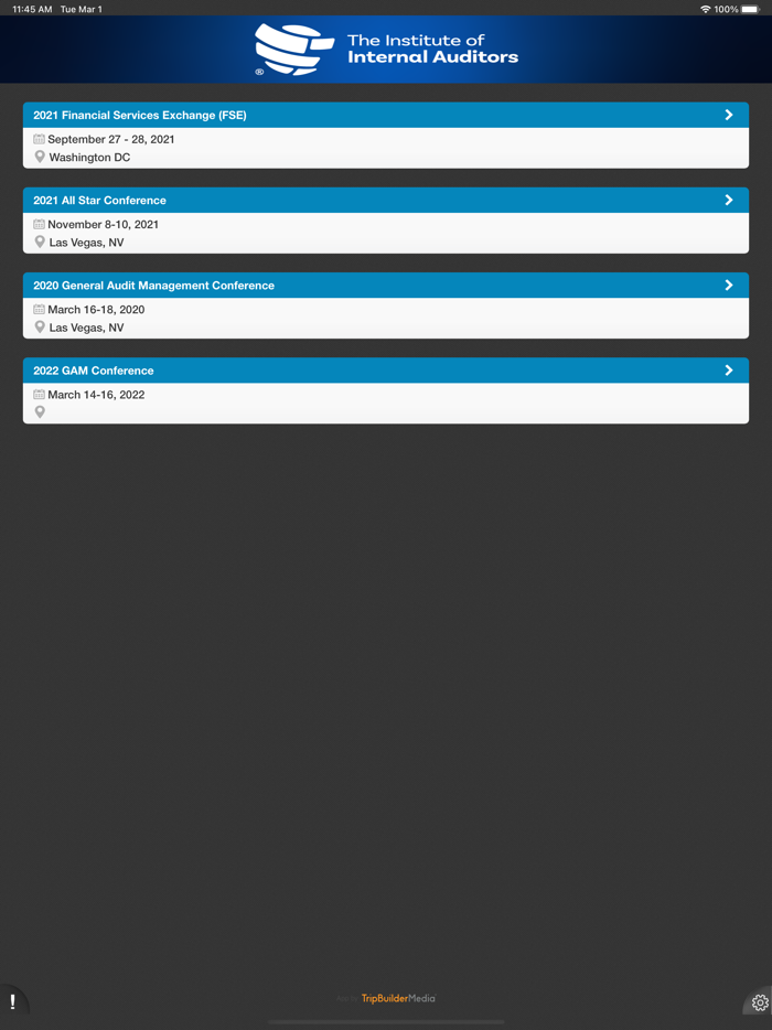 Institute of Internal Auditors