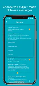 Morse Chat: Chat in Morse Code screenshot #9 for iPhone