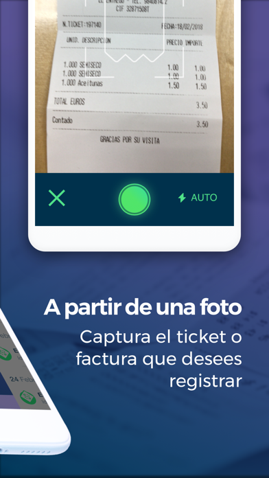 Okticket - Gestión de gastos Screenshot