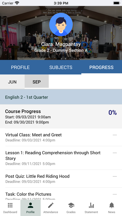 Grace Baptist Academy of Dasma Screenshot