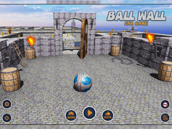 Maze ball - Wall Car Driving iPad screenshot