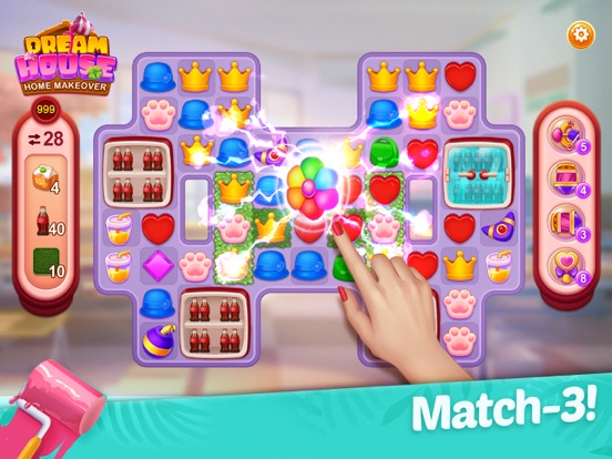 Dream House - Home Makeover iPad screenshot 3 - Games app