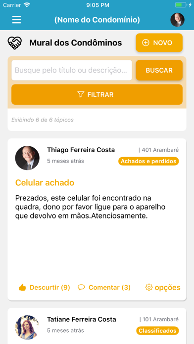 Screenshot #3 pour MeuCondomínio - Eletromidia