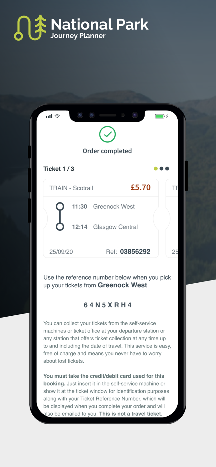 National Park Journey Planner