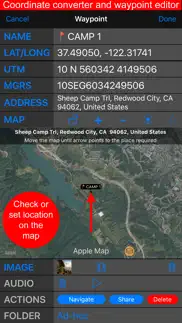 compass 55. map & gps kit. iphone screenshot 3
