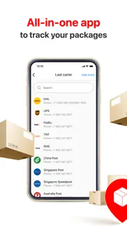 parcelee - package tracker app iphone screenshot 1