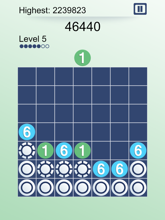Lynnsee Number Drop iPad screenshot 3 - Games app