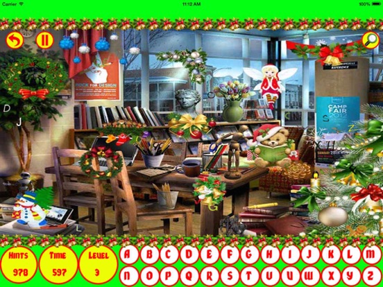Screenshot #4 pour Christmas Hidden Alphabtes