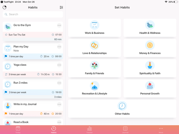 Habit Tracker - Daily Routine