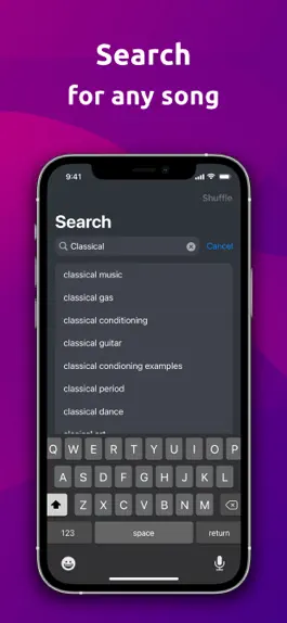 Game screenshot Music Player - App apk