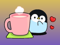 Cute Penguin 2 Stickers pack