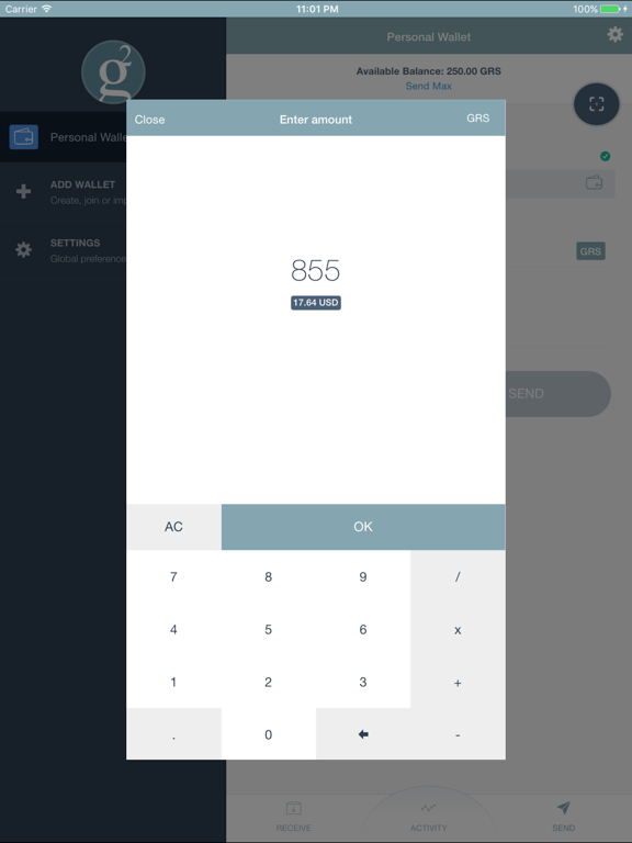 Screenshot #6 pour GroestlPay