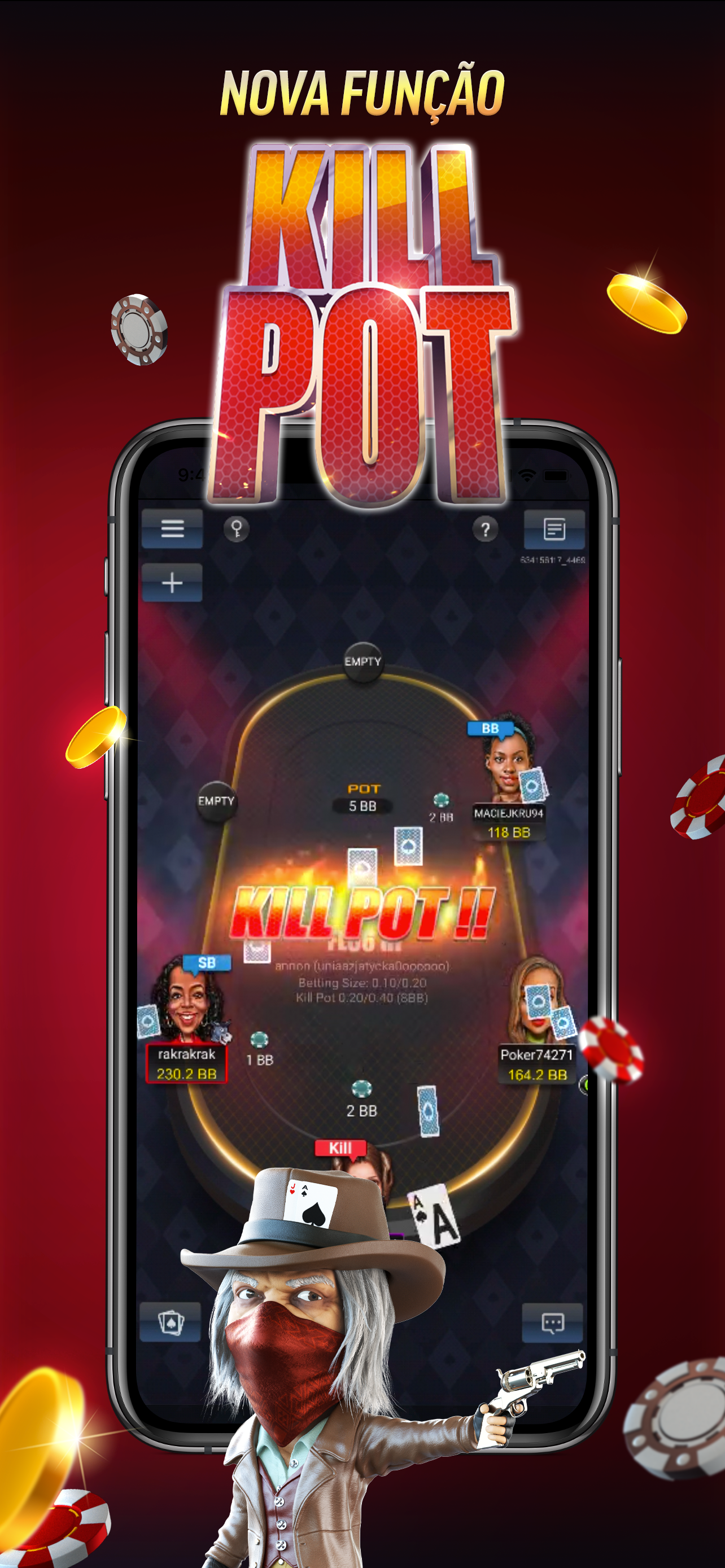 PokerBROS - Sua App de Poker