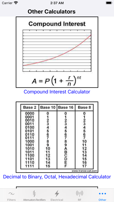 Resistor Code Calculators Screenshot