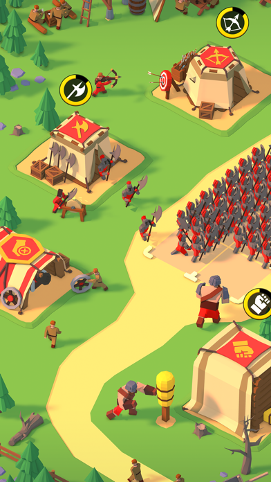 Idle Siege: Army Tycoon Game Screenshot