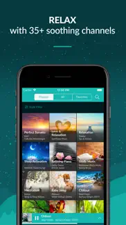 zen radio: calm relaxing music iphone screenshot 1