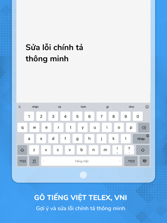 Laban Key: Gõ tiếng Việt iPad screenshot 4 - Utilities app