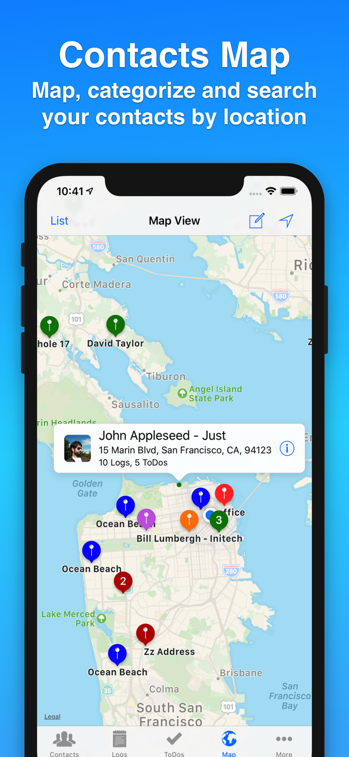 Contacts Journal CRM
