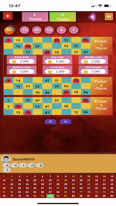 Tambola - 90 Balls Bingo Screenshot