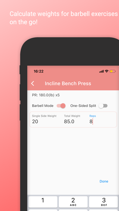 SLog Fitness Screenshot