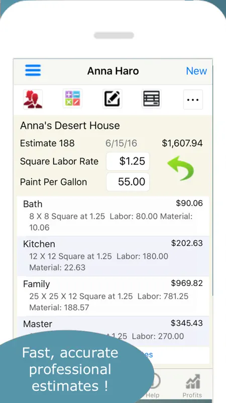 Painting Contractor Estimates screenshot 2 of 7