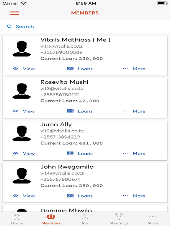 Screenshot #6 pour Group Savings