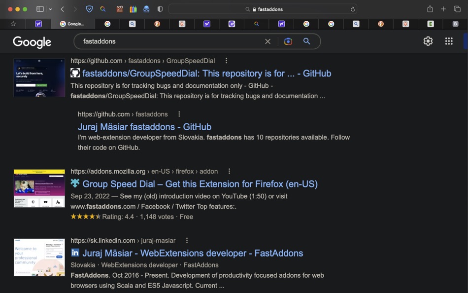 #2. Search Result Previews (macOS) 由: Juraj Masiar