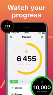 steps air: step & walk tracker iphone screenshot 3