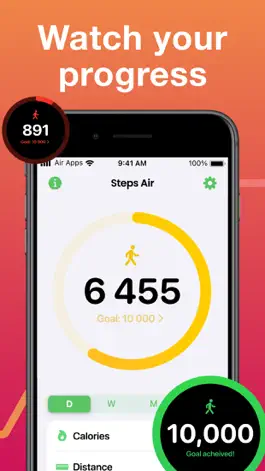 Game screenshot Steps Air: Step & Walk Tracker hack