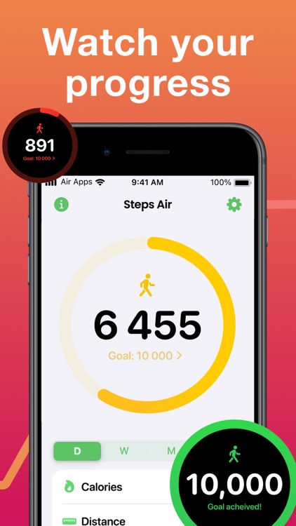 Steps Air: Step & Walk Tracker