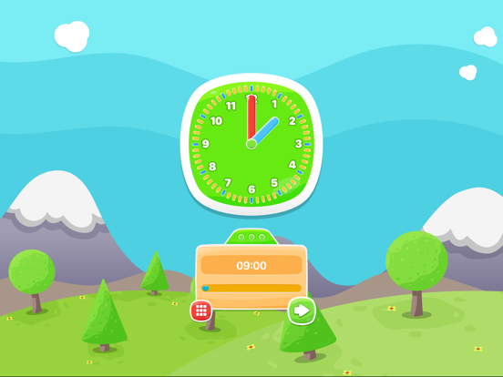 Clockwise - Read the clock iPad screenshot 1 - Education app