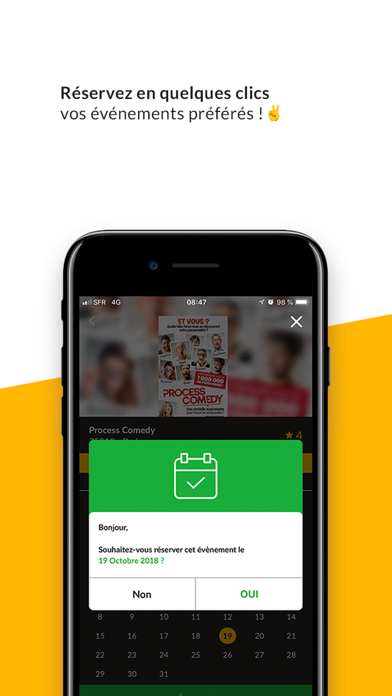 Weclap: Votre agenda sorties ! Screenshot