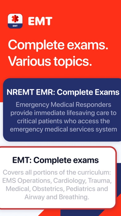 Screenshot #1 pour EMT Prep
