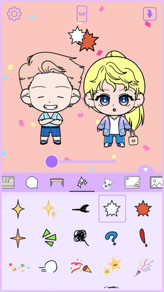 #5. K-pop Webtoon Character Mini (iOS) 由: Hellotoon, Inc.