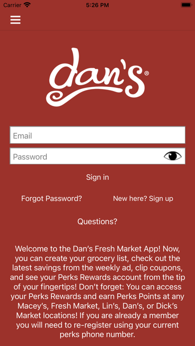 Dan's Fresh Market Screenshot