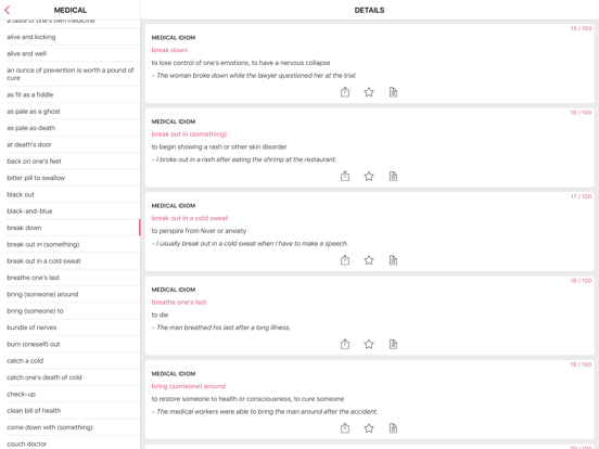 Screenshot #4 pour Clothing - Medical idioms