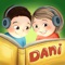 Dani app - illustrated videobooks in Russian, German and English for children