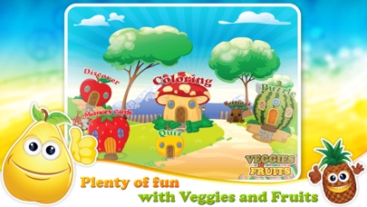 Veggies & Fruits Junior games Screenshot