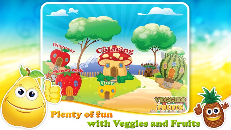 Veggies & Fruits Junior games