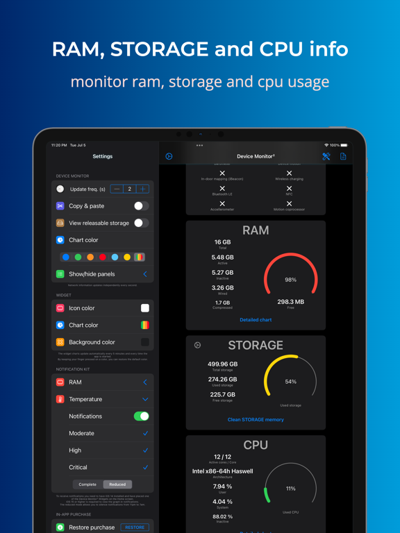 Device Monitor² screenshot 2
