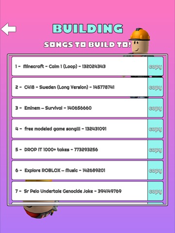 Music Codes for Roblox Robuxのおすすめ画像6