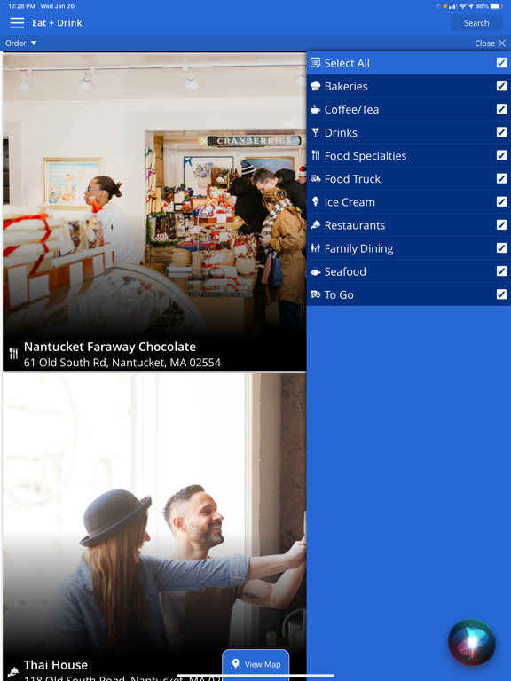 Visit Nantucket! iPad screenshot 4 - Travel app