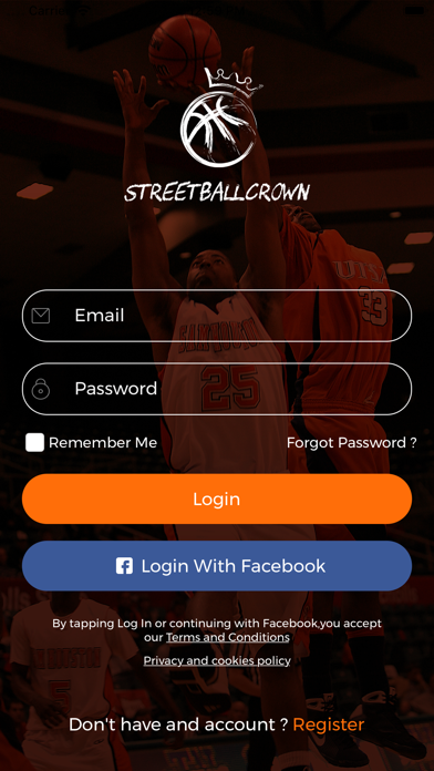 Screenshot 1 of StreetBallCrown App