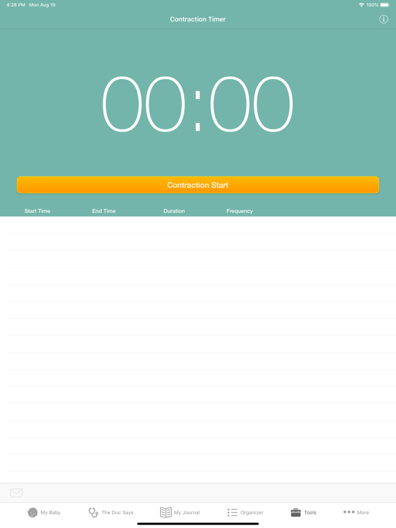 Pregnancy Tracker - Sprout iPad app afbeelding 7