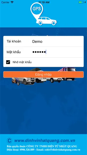 GPS Nhat Quang screenshot 1