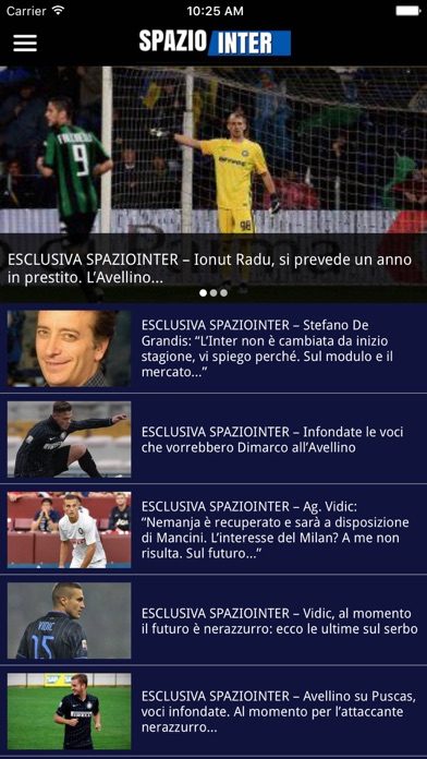 SpazioInter Screenshot