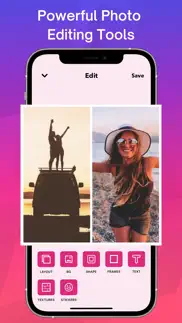 How to cancel & delete picmerger edit pics & collages 4